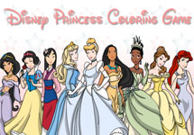 Juego de Colorear Princesas