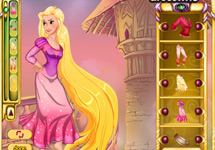 Juego de Vestir Rapunzel